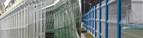 Galvanized / Plastic Coated Fence Panels for Fence