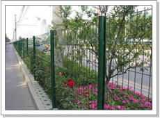 Green Garden Fence