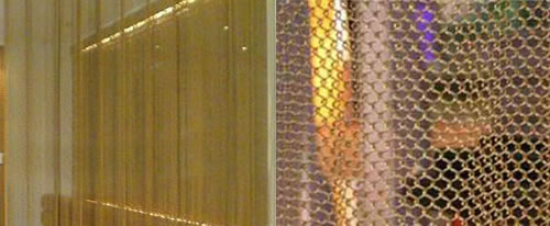 Brass Mesh Curtains