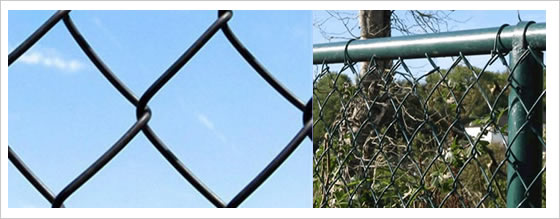 Vinyl Coated Mesh Fence