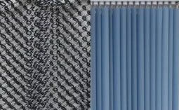 decorative vertical blinds aluminum chain curtain
