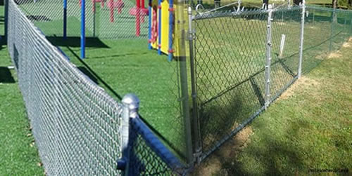 Chain Link Barrier Fence
