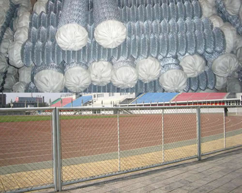 Stadium Galvanized Steel Fence