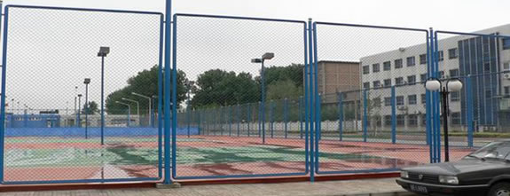 chain link mesh fences for sport fencing